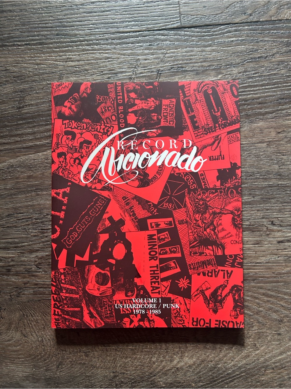 Red Graphic Coffee Table Book